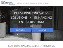 Tablet Screenshot of datonomy.co.za